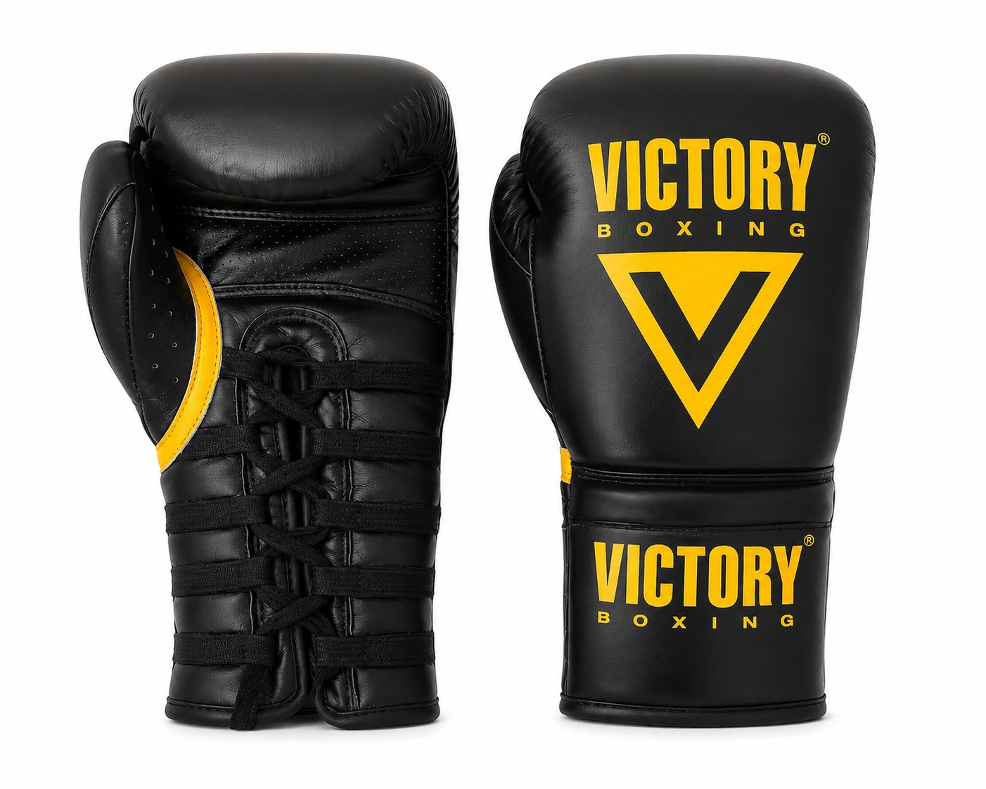 Victory Boxing No. 3 Lace Up Bag Gloves